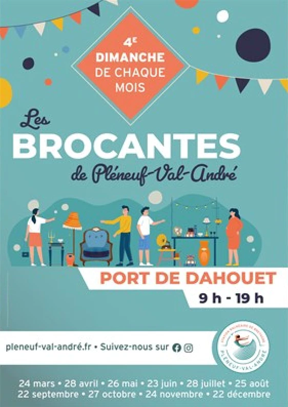 Brocantes et marchés vintage en Bretagne brocante pleneuf val andré