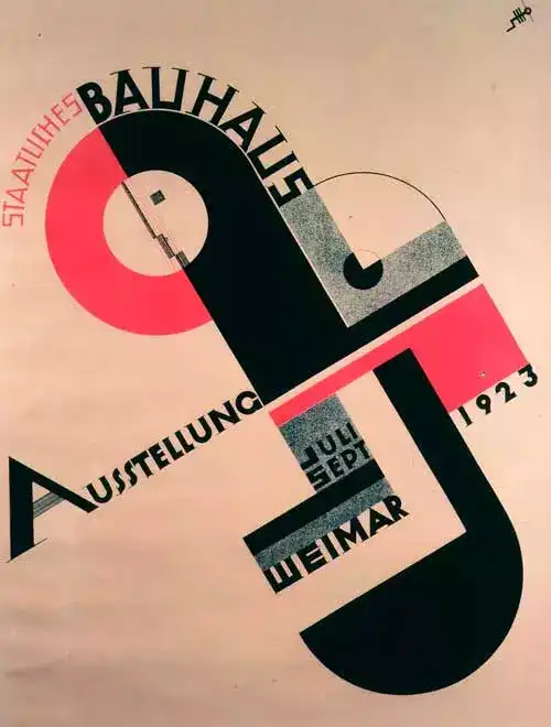 affiche le Bauhaus
