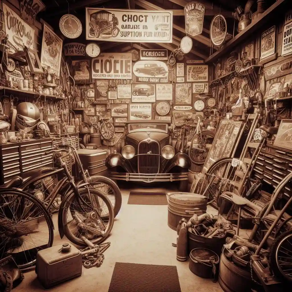 objets publicitaireds de garage ancien