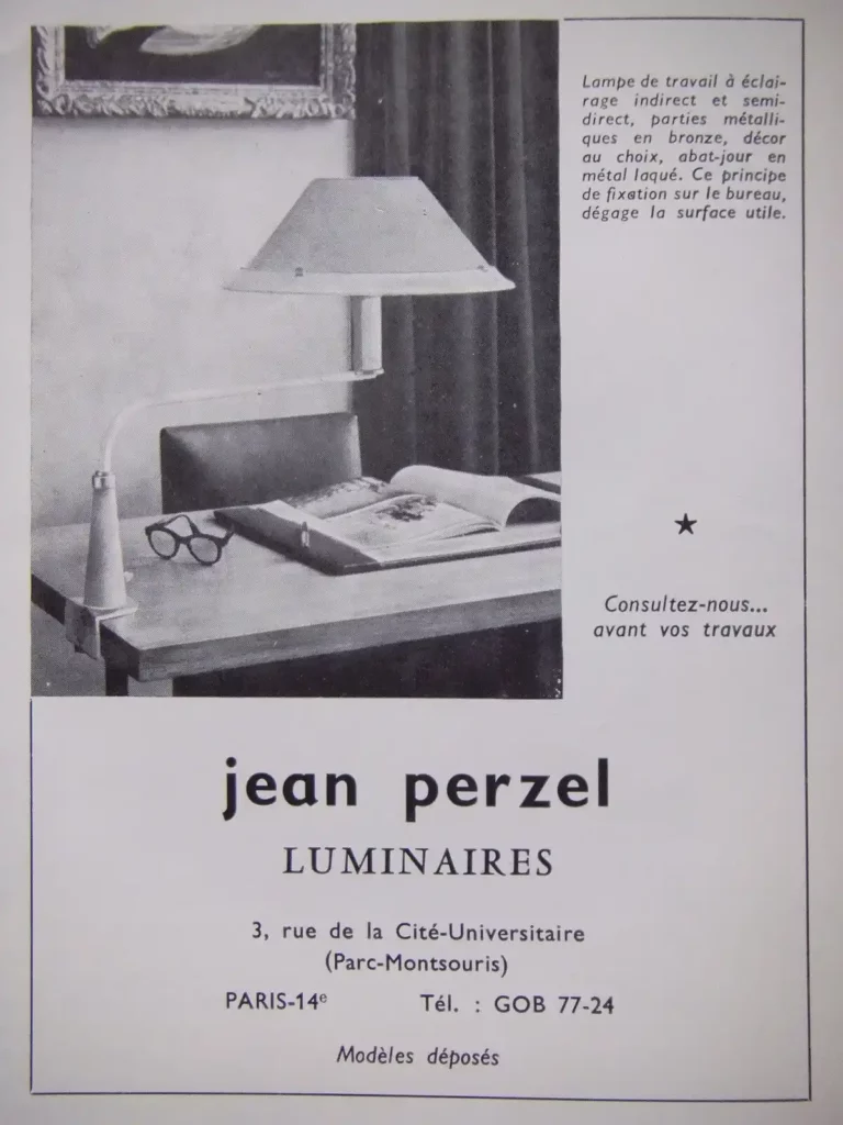 Publicité Jean Perzel