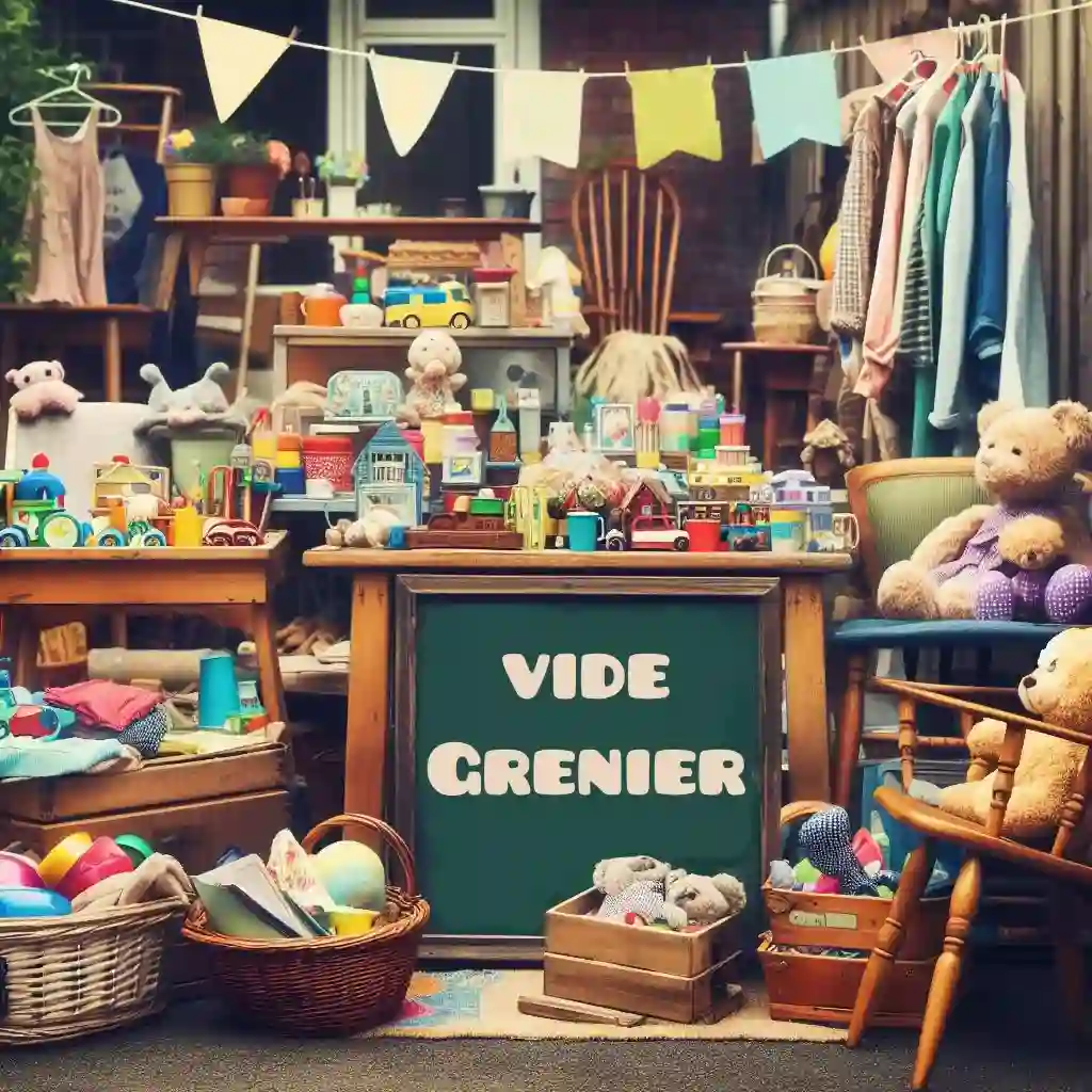 Conseils organisation brocante : organiser un vide grenier