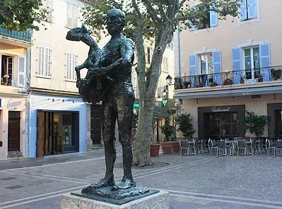 Statue Picasso Vallauris