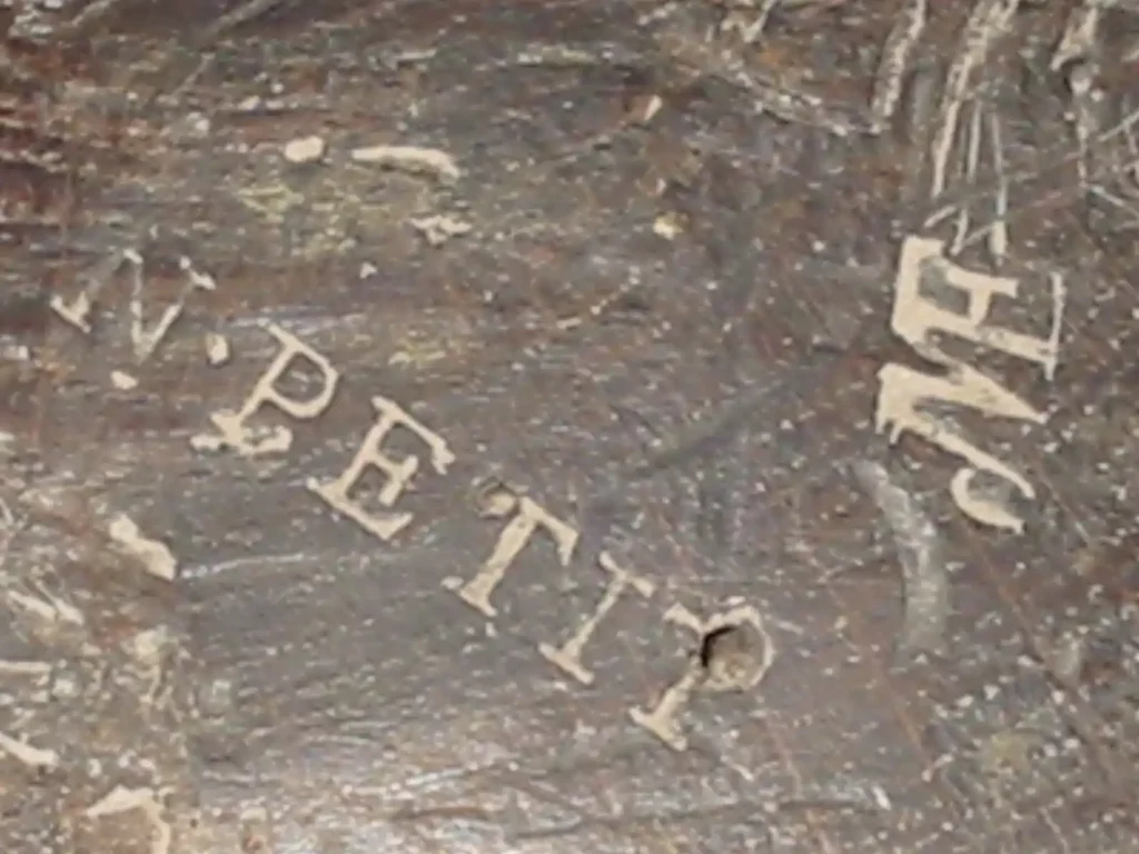 Signature meuble epoque