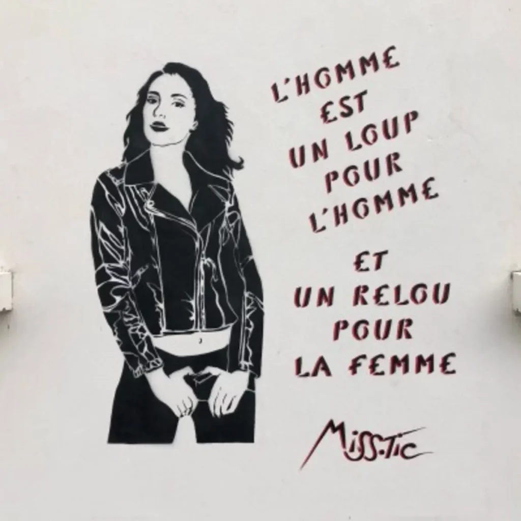 miss tic fresque