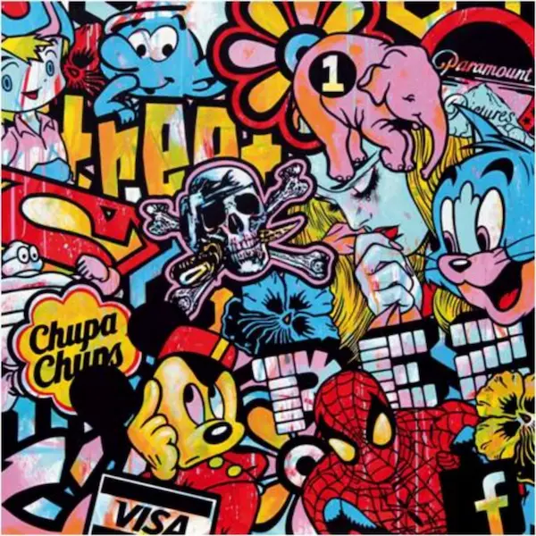 Street Art Speedy Graphito