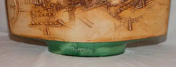 ceramique vallauris portanier 1960