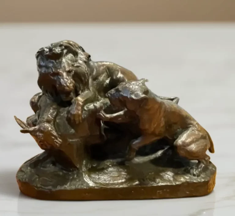 bronze animalier cire perdue