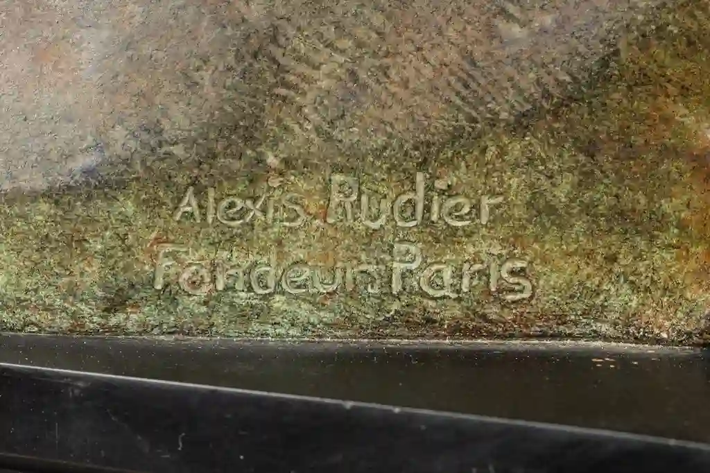 siganture alexis rudier fondeur