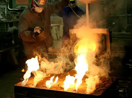 Les techniques de fabrication et de coulage du bronze d'art