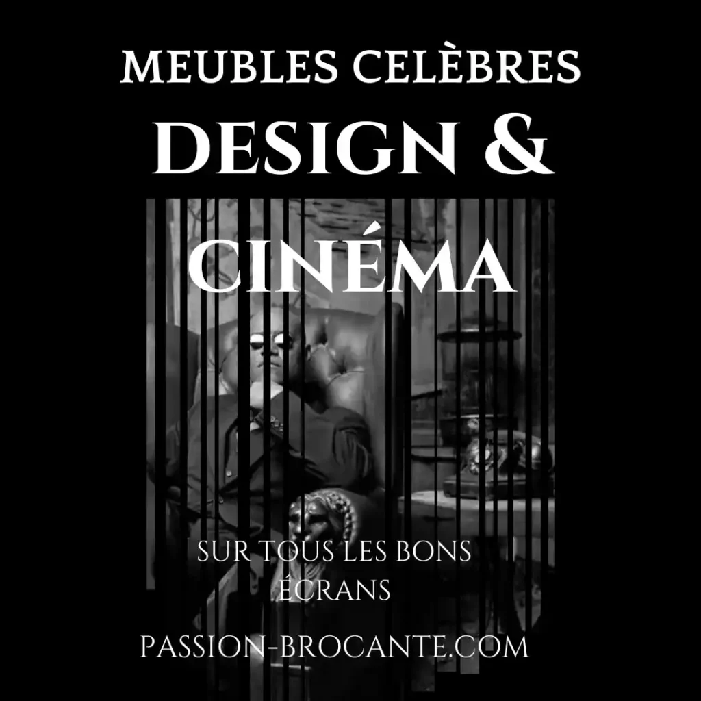 Les Meubles Célèbres de Design dans le Cinéma