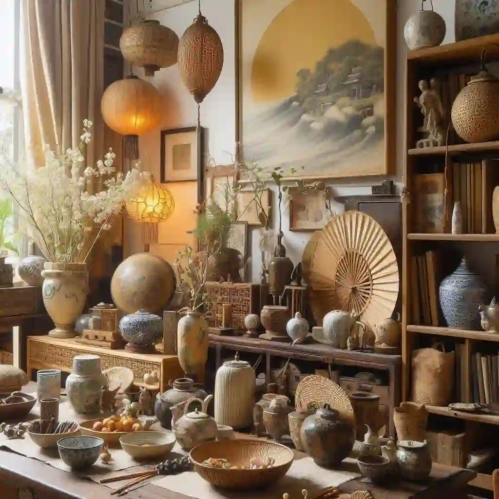 style japandi brocante