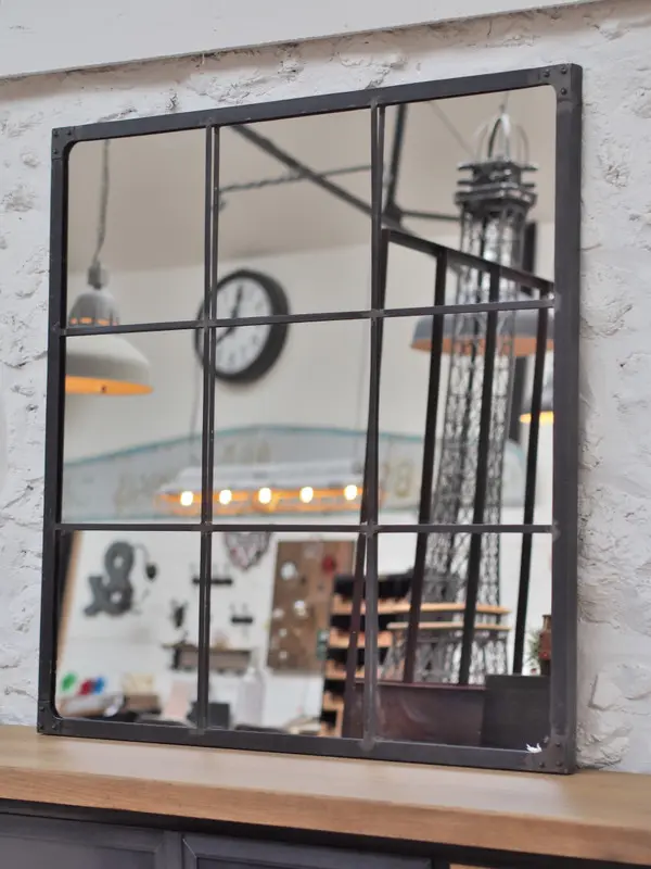 miroir style industriel