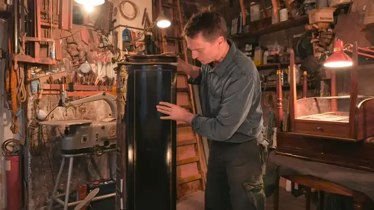 Restauration meuble Napoleon III