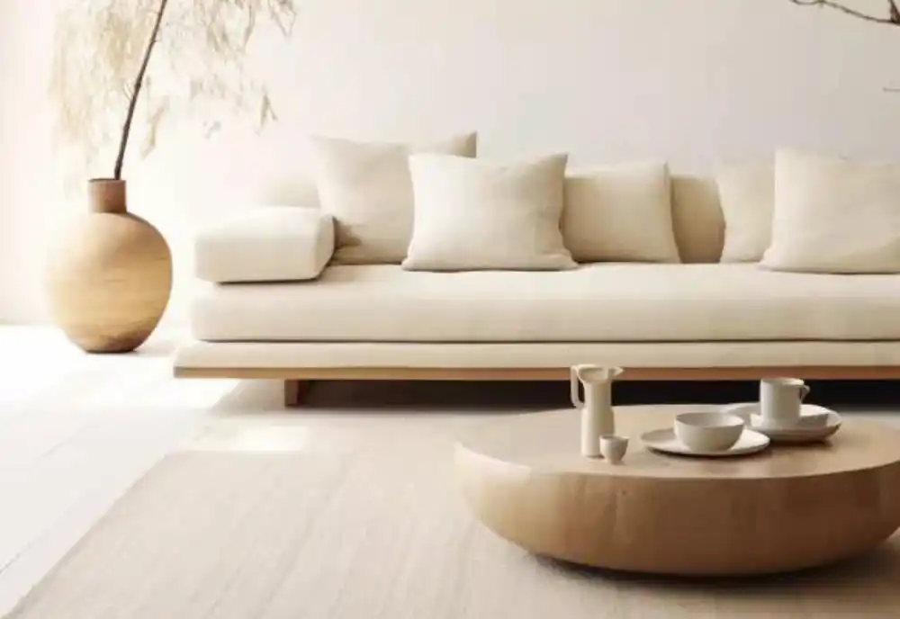 style japandi table basse