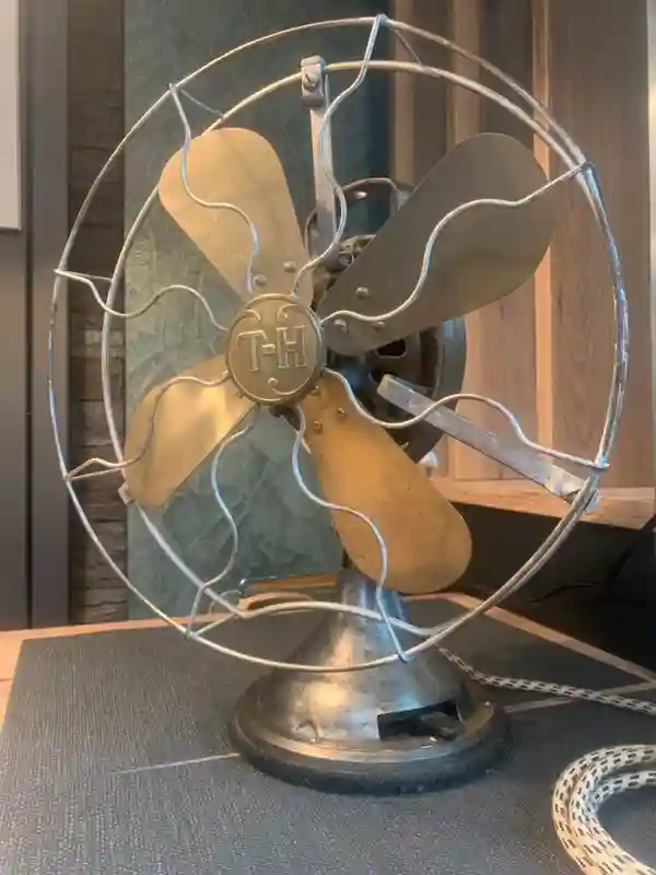 ventilateur style industriel