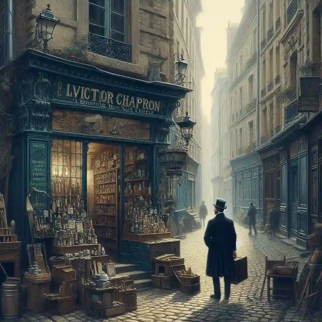 Un brocanteur au XIXeme siècle
