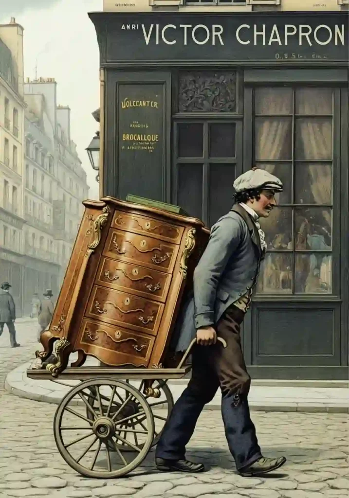 Un brocanteur au XIXeme siècle