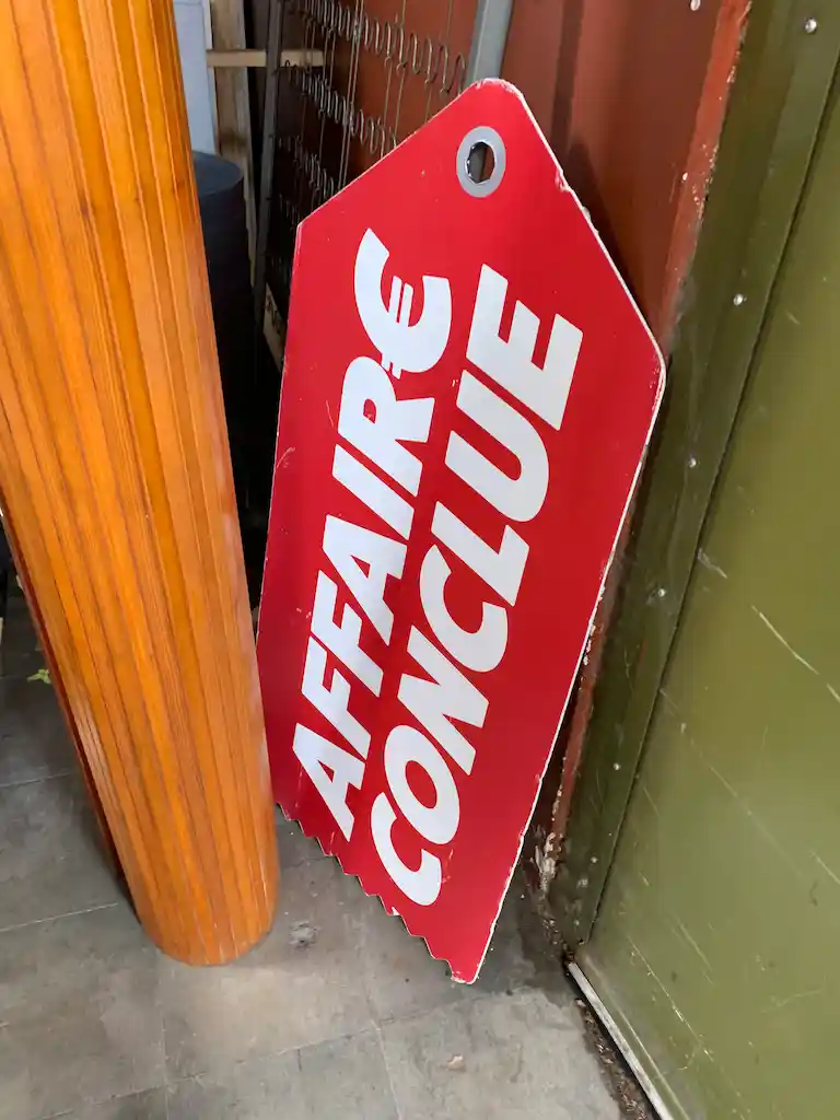 affaire conclue