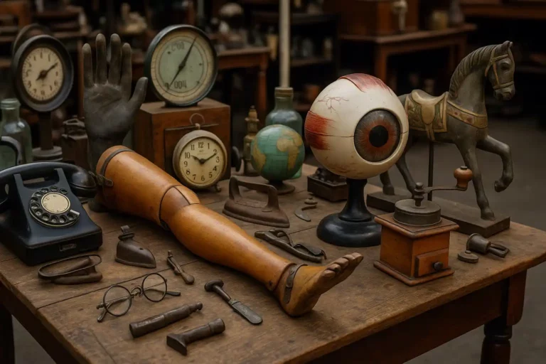 objets insolites en brocante